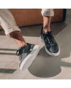 Sneakers en Cuir B1 noires