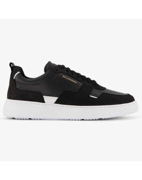 Sneakers en Cuir B1 noires