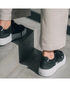 Sneakers en Cuir B1 noires