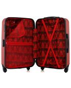 Brazilia Long Stay Koffer mit 4 Einzelrollen, 75 cm, terrakottarot