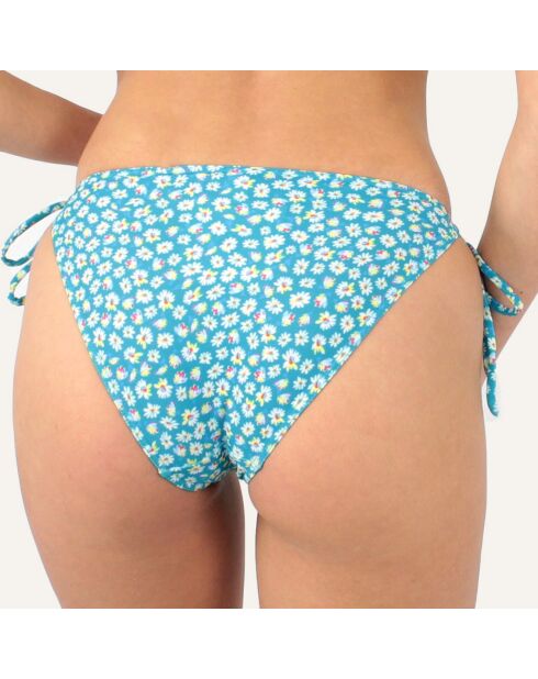 Bas de maillot de bain bleu turquoise