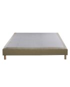 Sommier tapissier Aube jaune - 140x190 cm