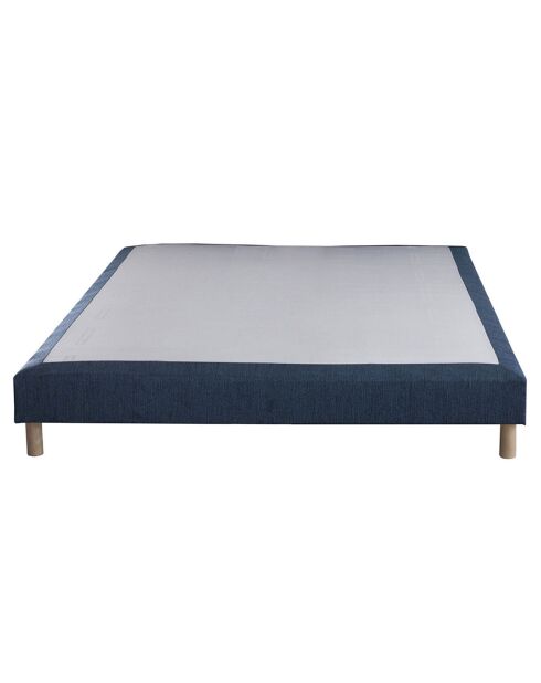 Comète Set Materasso a molle insacchettate + Rete letto blu navy - 140x190 cm