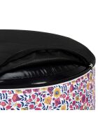 Pouf gonflable liberty multicolore - 25x56x56 cm