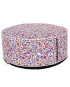 Pouf gonflable liberty multicolore - 25x56x56 cm