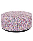 Pouf gonflable liberty multicolore - 25x56x56 cm