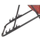 Transat pliant Corfou orange - 82x93x56 cm
