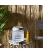 Fontaine à boisson retractable  gris/vert - 550 cl
