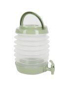 Fontaine à boisson retractable  gris/vert - 550 cl
