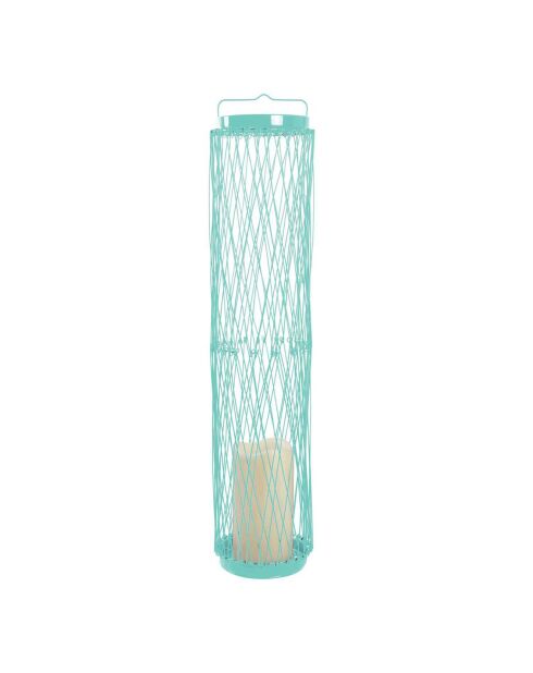 Photophore led retractable bleu - 12x57.2x12 cm
