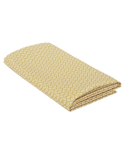 Gelbe, schmutzabweisende Tischdecke, 40 x 240 x 140 cm