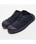 Tennis basses Colorsole lacets marine