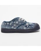 Tennis basses Starprint lacets bleues