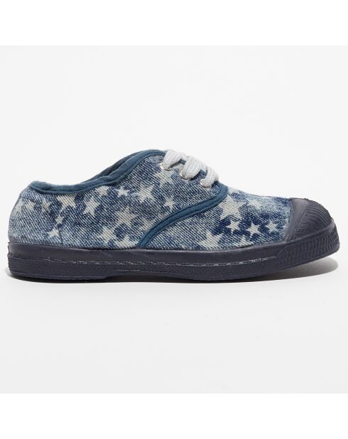 Starprint tennisveters voor basgitaar blauw