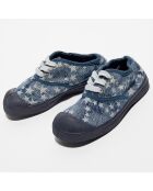 Tennis basses Starprint lacets bleues