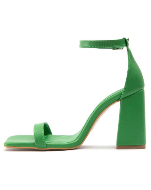 Groene sandalen Senea - hak van 7,5 cm