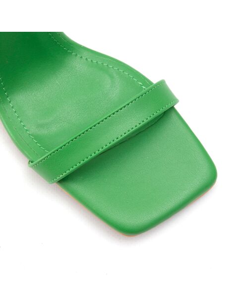 Groene sandalen Senea - hak van 7,5 cm