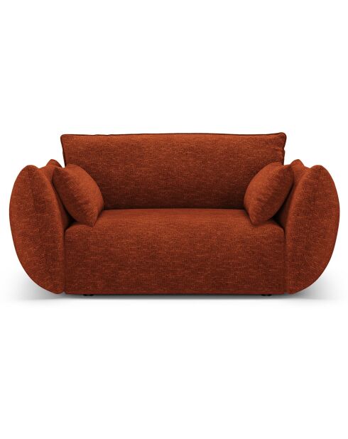 Fauteuil Clau terracotta - 128x100x85 cm