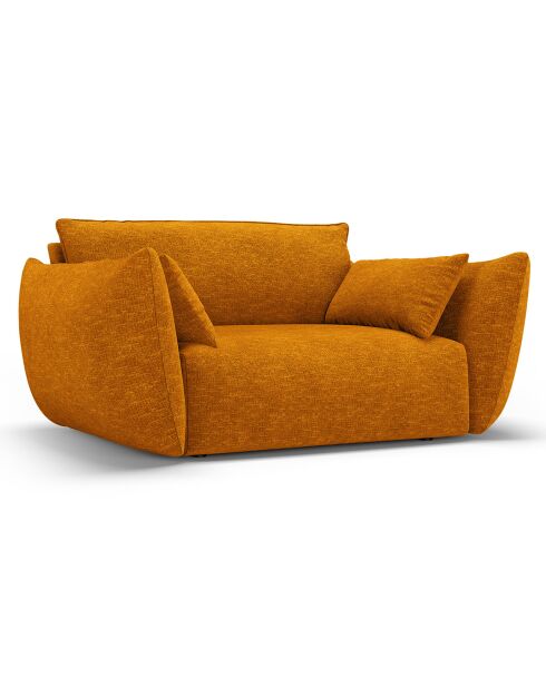 Fauteuil Clau jaune - 128x100x85 cm