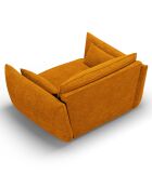 Fauteuil Clau jaune - 128x100x85 cm
