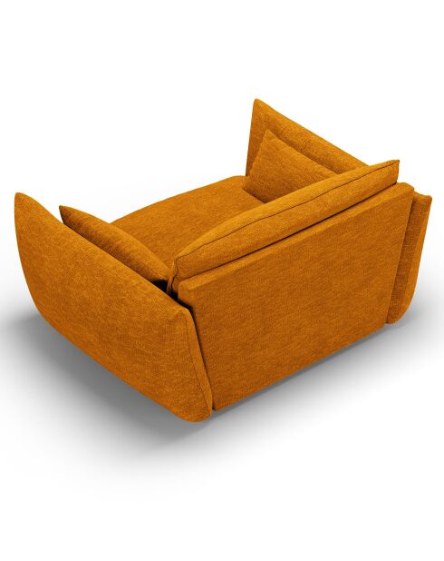 Fauteuil Clau jaune - 128x100x85 cm