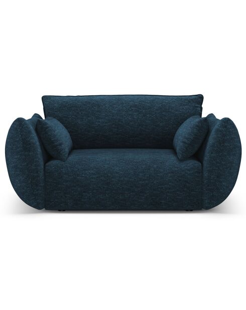 Fauteuil Clau bleu roi - 128x100x85 cm