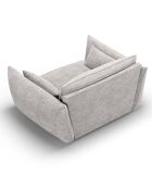 Fauteuil Clau gris clair - 128x100x85 cm