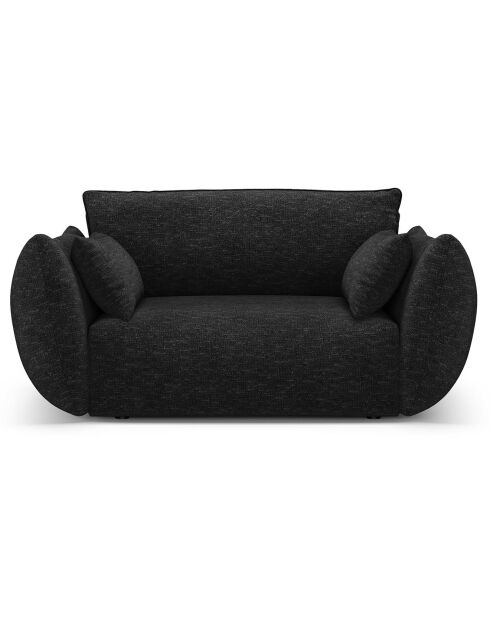 Fauteuil Clau noir - 128x100x85 cm
