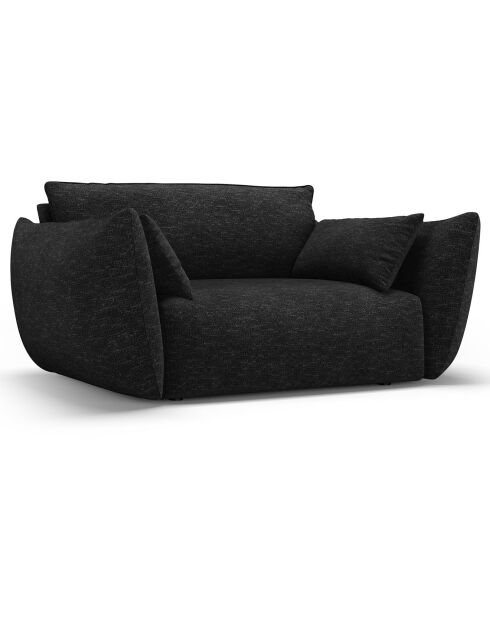 Fauteuil Clau noir - 128x100x85 cm