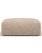 Pouf Clau beige - 100x80x36 cm