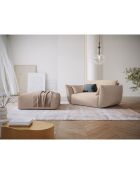 Pouf Clau beige - 100x80x36 cm
