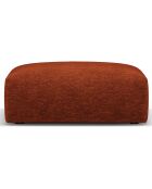 Pouf Clau terracotta - 100x80x36 cm