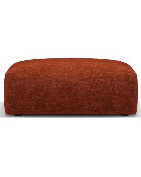Pouf Clau terracotta - 100x80x36 cm