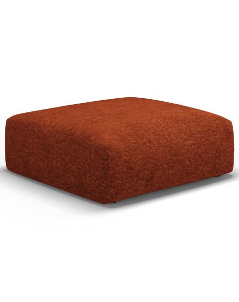 Pouf Clau terracotta - 100x80x36 cm