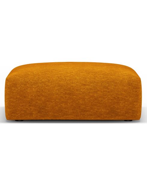 Pouf Clau jaune - 100x80x36 cm