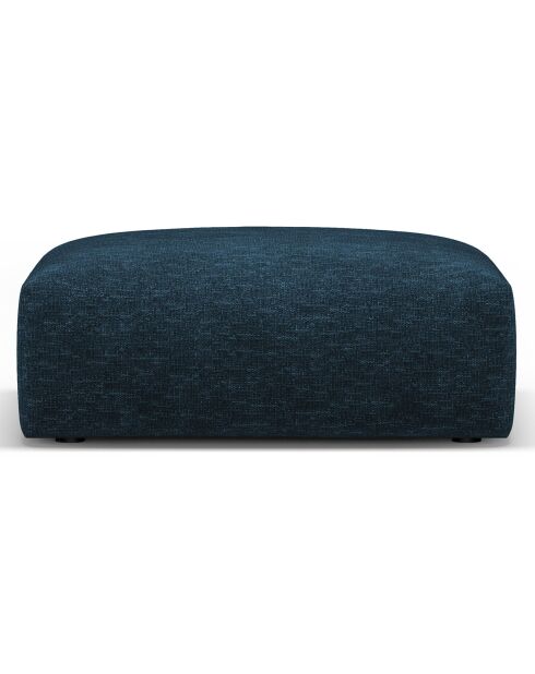 Pouf Clau bleu roi - 100x80x36 cm