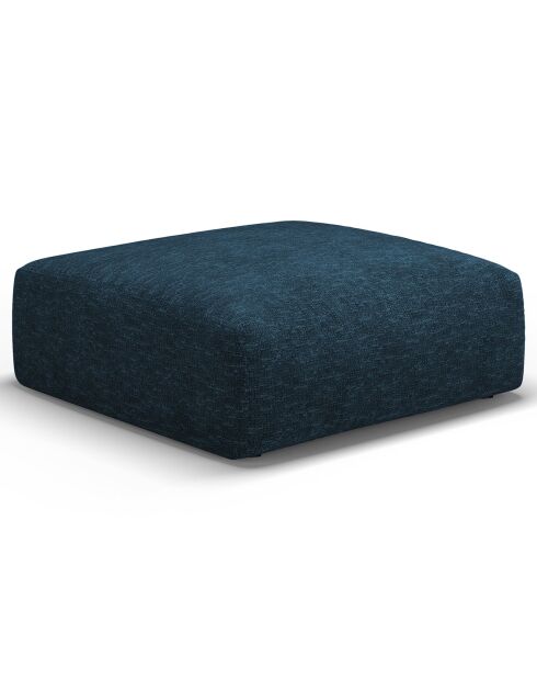 Pouf Clau bleu roi - 100x80x36 cm