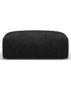 Pouf Clau noir - 100x80x36 cm