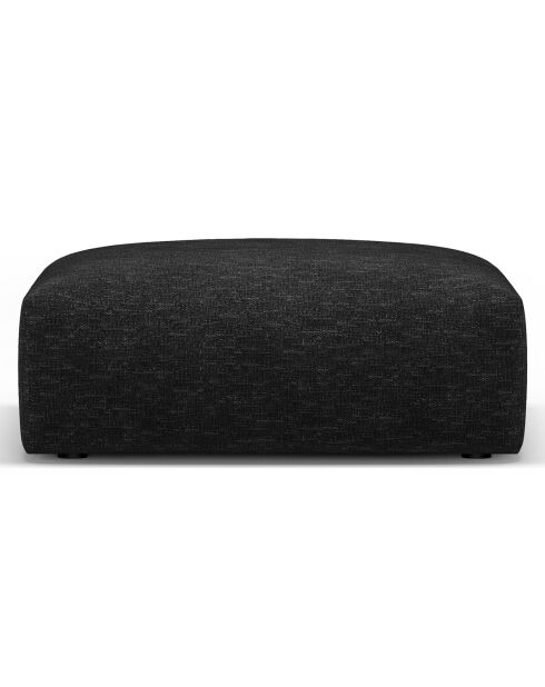 Pouf Clau noir - 100x80x36 cm