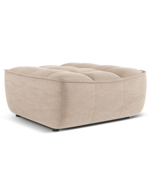 Pouf Moni beige - 90x83x45 cm