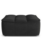 Pouf Moni noir - 90x83x45 cm