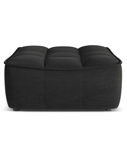 Pouf Moni noir - 90x83x45 cm