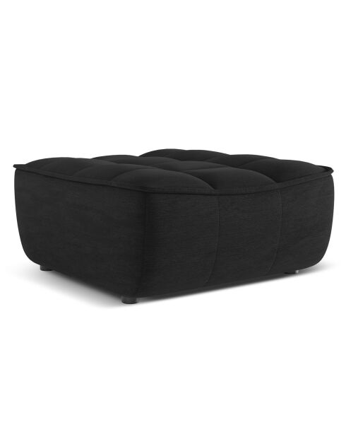 Pouf Moni noir - 90x83x45 cm