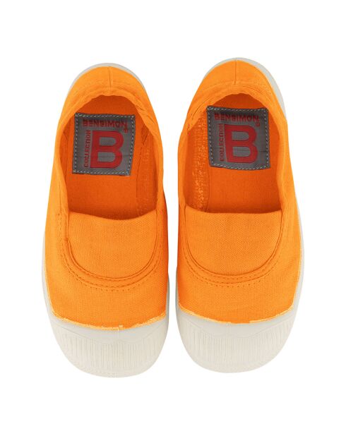 Elastische Tennisschuhe aus Oeko-Tex® -Kurkuma-zertifizierter Baumwolle