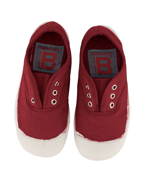 Elly tennisschoenen van gecertificeerd Oeko-tex® amarantkatoen