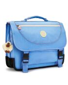 Cartable Preppy bleu clair - 33x41x17.5 cm