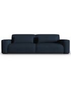 Canapé modulaire Lina 4 places bleu foncé - 248x117x78 cm