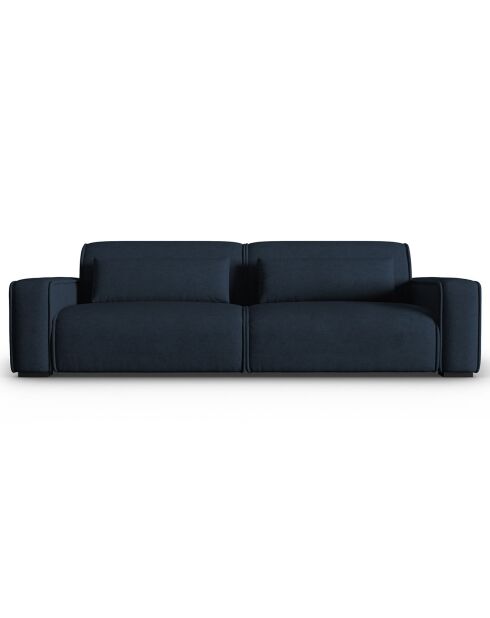 Canapé modulaire Lina 4 places bleu foncé - 248x117x78 cm