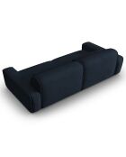 Canapé modulaire Lina 4 places bleu foncé - 248x117x78 cm