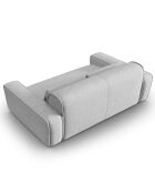 Canapé modulaire Lina 3 places gris - 192x117x78 cm